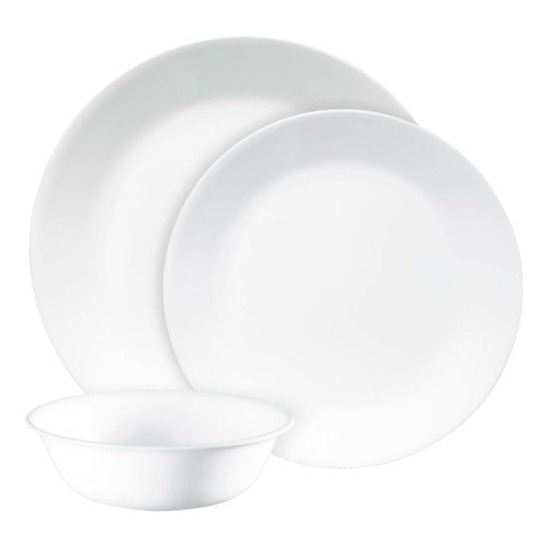 NEW Corelle Winter Frost Dinner Set 12 Piece Set By Spotlight