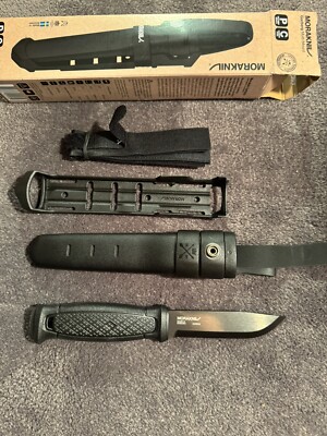 Morakniv Garberg Full Tang Multi-Mount Carbon Steel Knife - Black