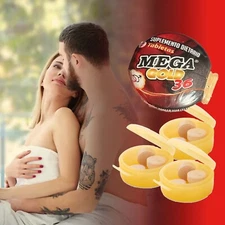 Mega Gold 36 Sexual Energy Supplement Stamina Timing & Long Hard Wood