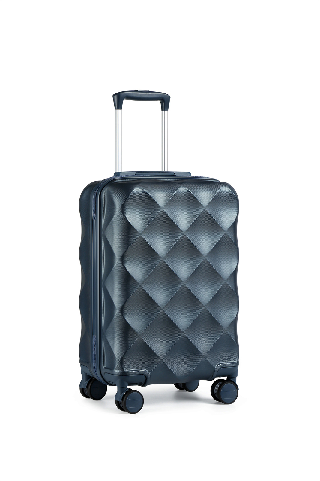 Hardshell Lightweight Travel Luggage Sets Suitcase Lock Diamond Cabin 20 inch