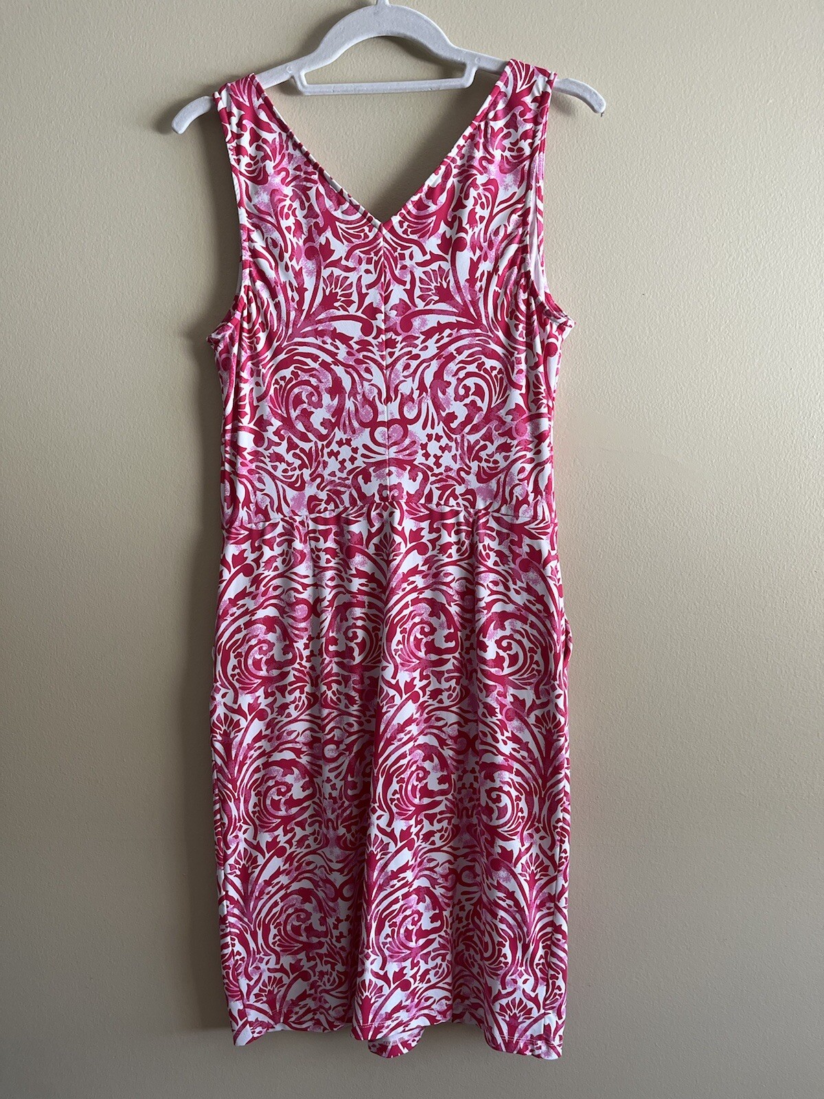 J. McLaughlin Printed Sheath Dress, Size Small - image 8