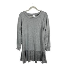 Cabi flash dance grey sweater dress women's Size small