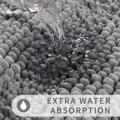 Bathroom Rug Mat, Extra Thick and Super Absorbent Bath Rugs, Non Slip Quick Dry - Picture 7 of 9