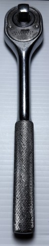 Vintage PROTO TOOLS 5449 Reversible Pear Head Ratchet Wrench 1/2" Drive USA - Picture 6 of 13
