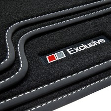 Exclusive Line Fußmatten passend für Audi A8 D3 4E Quattro S-Line Bj. 2002-2010