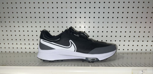Nike Air Zoom Infinity Tour NEXT% Mens Golf Shoes Spikes Size 10.5 Black White