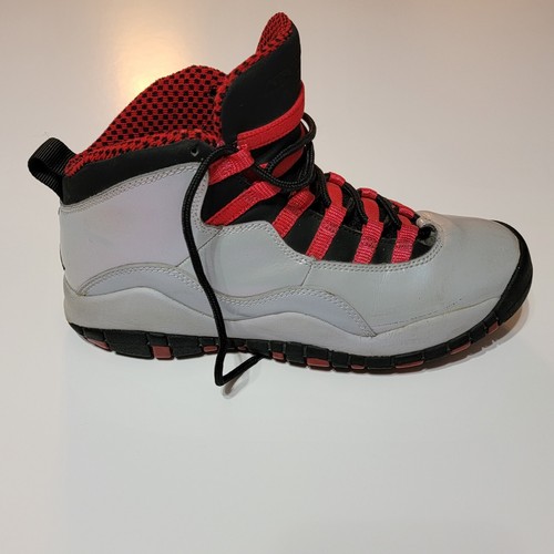 Air Jordan 10 Retro GG Legion Red Wolf Gray Women 7 Youth 5.5 - Picture 3 of 12