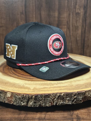 San Francisco 49ers New Era 59Seventy Stretch Snapback Adjustable Golfer Hat Cap
