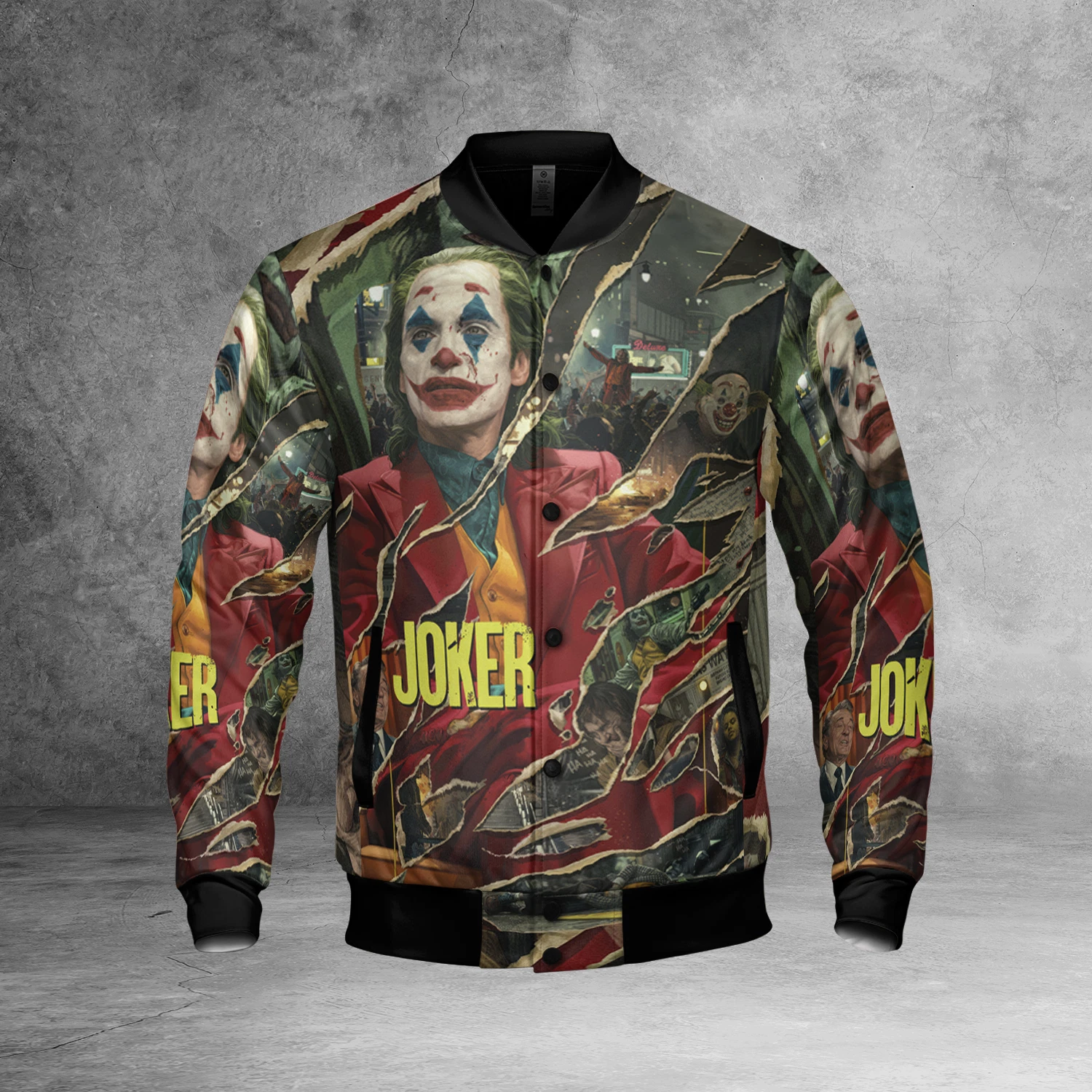 Joker Scene Joker Clown Horror Fans Joker Why So Serious Jacket