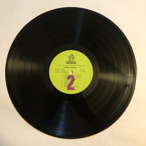 CARLOS GARDEL - LO QUE USTED NO CONOCE DE CARLOS GARDEL - 1972 MEXICAN TRIPLE LP - Picture 5 of 8