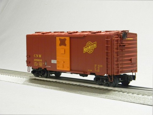 LIONEL CHICAGO & NORTHWESTERN ROOF HATCH BOXCAR #108610 O GAUGE car 2126081 NEW - Picture 7 of 9