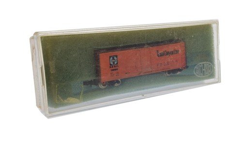 Con-Cor 1052F N Scale Santa Fe 40' S.F.R.D. Boxcar Scale 1/160 - Picture 5 of 6
