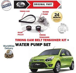 WATER PUMP FORD C-MAX 2.0 TDCi TIMING CAM BELT KIT TENSIONER IDLER PULLEY