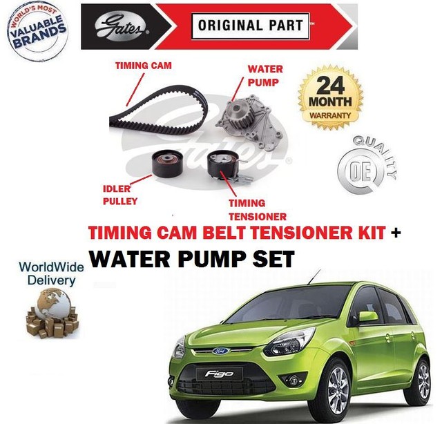 for Ford Figo 1.4 TDCi F6ja 2010 Water Pump Timing Cam Belt Tensioner