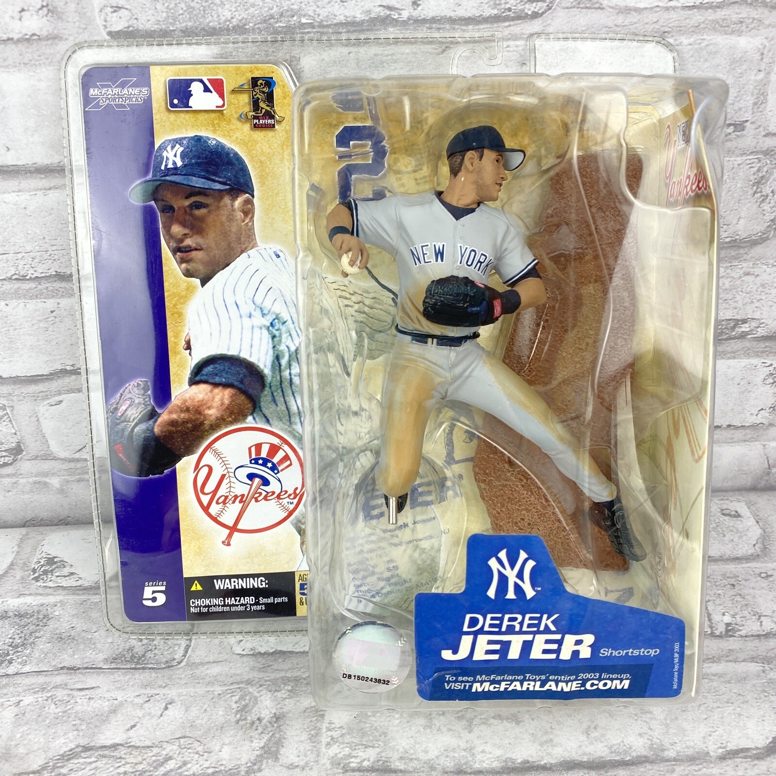 5体セット】Mcfarlane DEREK JETER ワールドシリーズ Derek Jeter 2003
