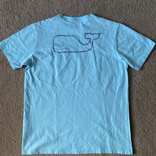 Boys vineyard vines T-shirt size XL (18) Blue Short Sleeve Whale - Picture 6 of 6