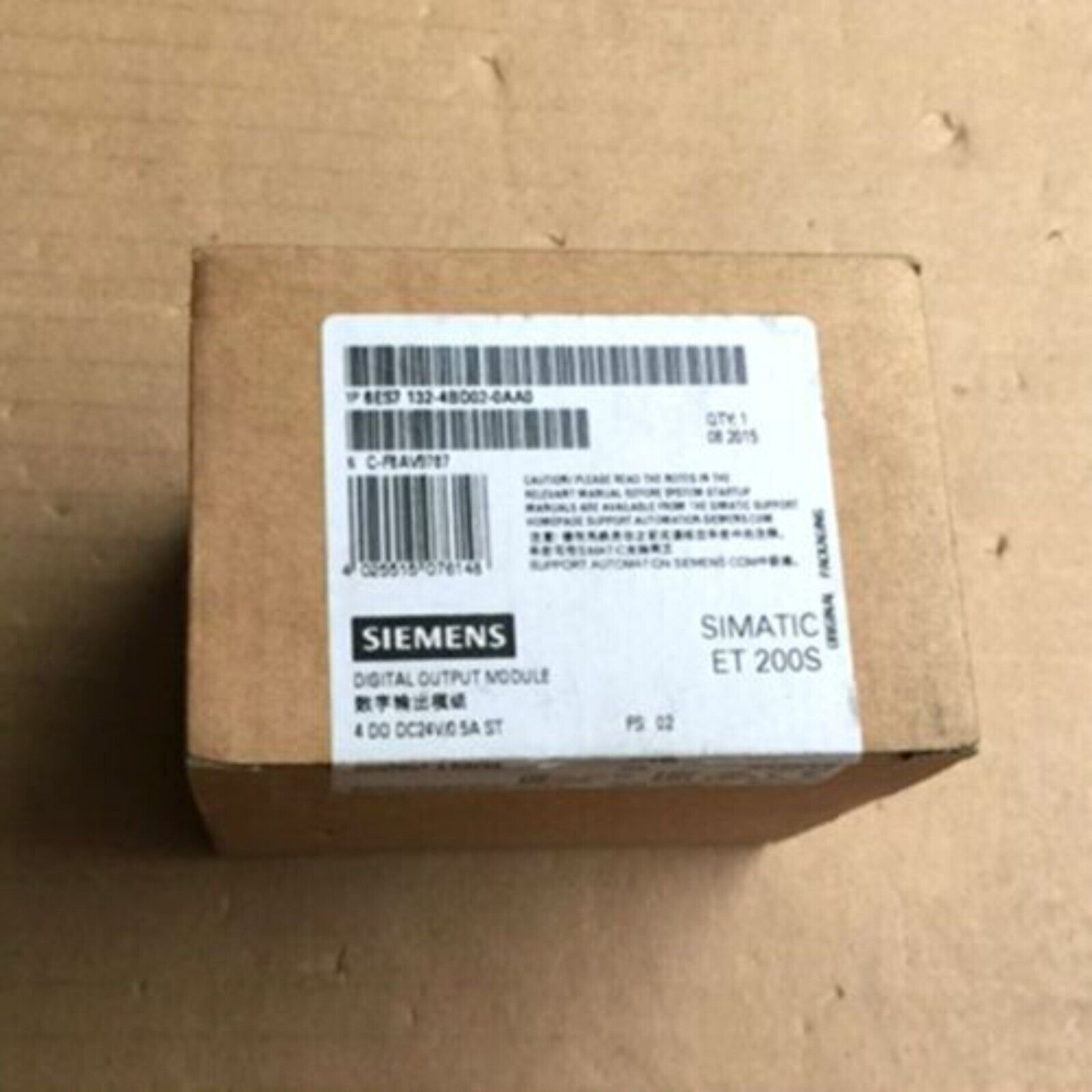 1pc Siemens 6ES7 132-4BD02-0AA0 6ES7132-4BD02-0AA0 SIMATIC DP5 electronic module