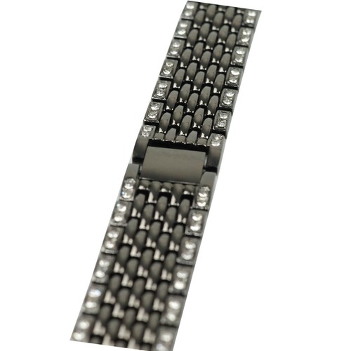 Bling Diamond Stainless Steel Strap iWatch Band For Apple Watch 9 8 7 6 5 4 3 SE - 第 2/16 張圖片