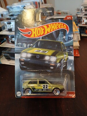 2021 Hot Wheels Cult Racers Green Volkswagen Golf MK2 #3 Walmart Exclusive GRP20