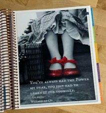 Red Slipper Quote Inspired Dashboard 4 use with Erin Condren Life Planner~