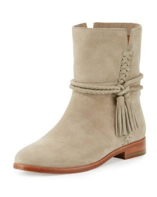 Frye Suede Ankle Boots with Whipstitch Detail – Tan (Women’s) s-l400.jpg main image 2