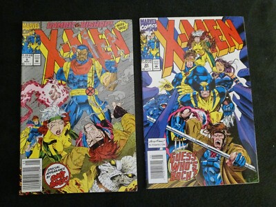 X-Men #8 1992, 1st Gambit Vs Bishop Jim Lee-#20 Psylocke-Newsstands