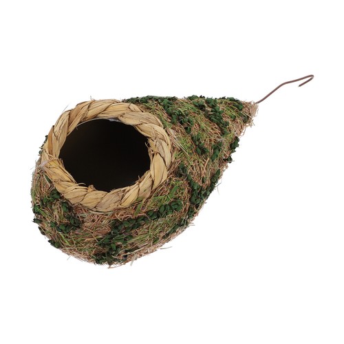 Hohopeti Hängendes Vogelnest Aus Stroh - Vogelkäfig Zubehör Für Tauben & Kleintiere