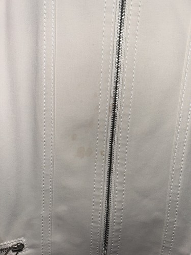 Chaqueta Moto Lafayette 148 New York Cairo Color Crema Cremallera Completa Poliamida Talla 12 - Imagen 6 de 12