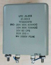 UTC JS-203 TF4SX04FB 20H .04A 10H .07A Swinging Choke Tube PreAmp Amplifiers