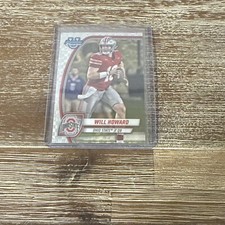 U Bowman Chrome Ohio State Will Howard 