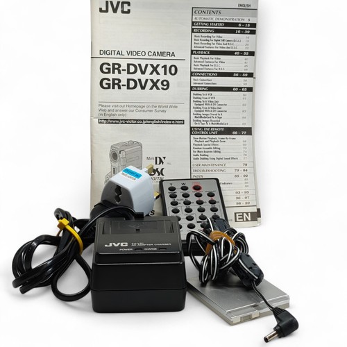 JVC GR-DVX9 Camcorder MiniDV Retro 2003 Video Tape Camera, Charger, Remote Etc - Picture 9 of 9