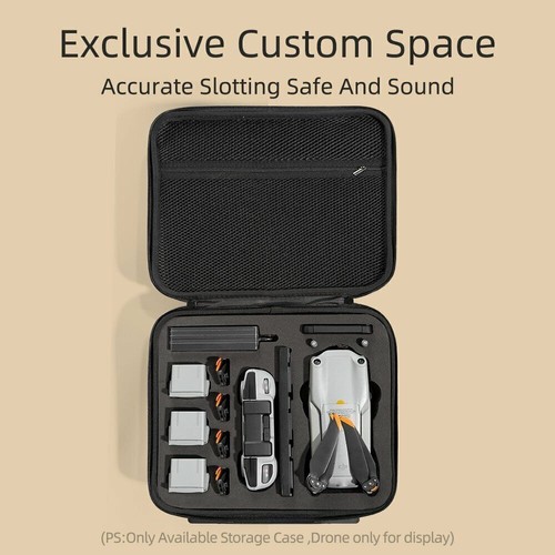 For DJI Mavic Air 2/Air 2s Accessories Storage Bag Travel Hard Shell Carry Case - Picture 11 of 14