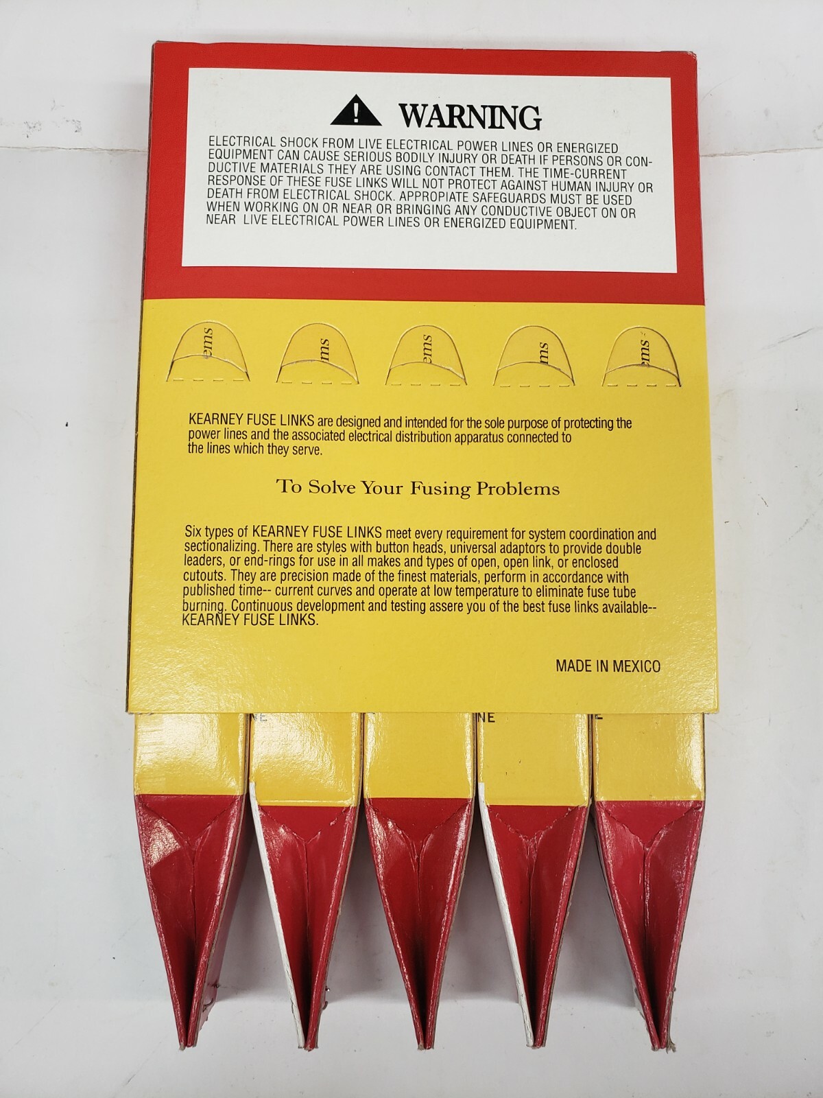 PK/5 Cooper Power Systems 31050CPS Kearney FitAll 50 Amp Type K Fuse