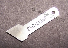 KNIFE # 290-113SP Lower Blade Extra Wide Rimoldi Overlock Machines