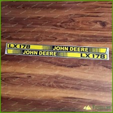 LX178 Lawn Tractor Hood Both Left Right Stripes Decals Stickers Part