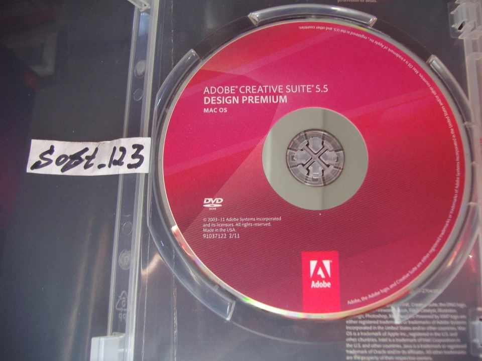 Adobe Creative Suite 5.5 CS5.5 Design Premium For MAC OS Full Retail DVD Vers. - Image 3 of 4
