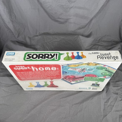 New Sealed 2003 SORRY! The Game of Sweet Revenge Board Family Game Night Hasbro - Picture 6 of 8