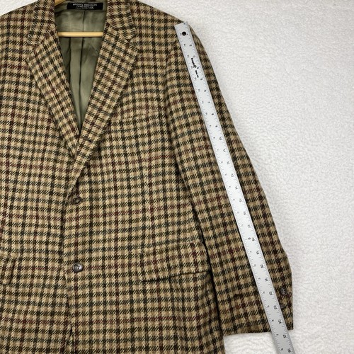 Vintage 60s Brooks Brothers University Shop Blazer Jacket Plaid Union Made USA - Picture 6 of 8