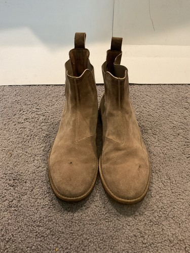 Bottega Veneta Vintage Men’s Suede Leather Ankle Dress Boots Shoes Y2K sz 11.5