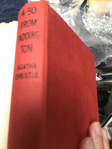 Agatha christie 4.50 from Paddington 1957 1st Ed 2nd Imp Dec 57 Hb - Picture 7 of 11