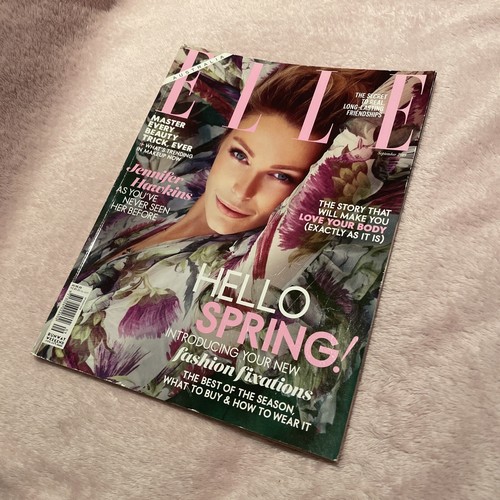 Elle Australia Magazine Miss Universe Jennifer Hawkins On T Cover September 2015