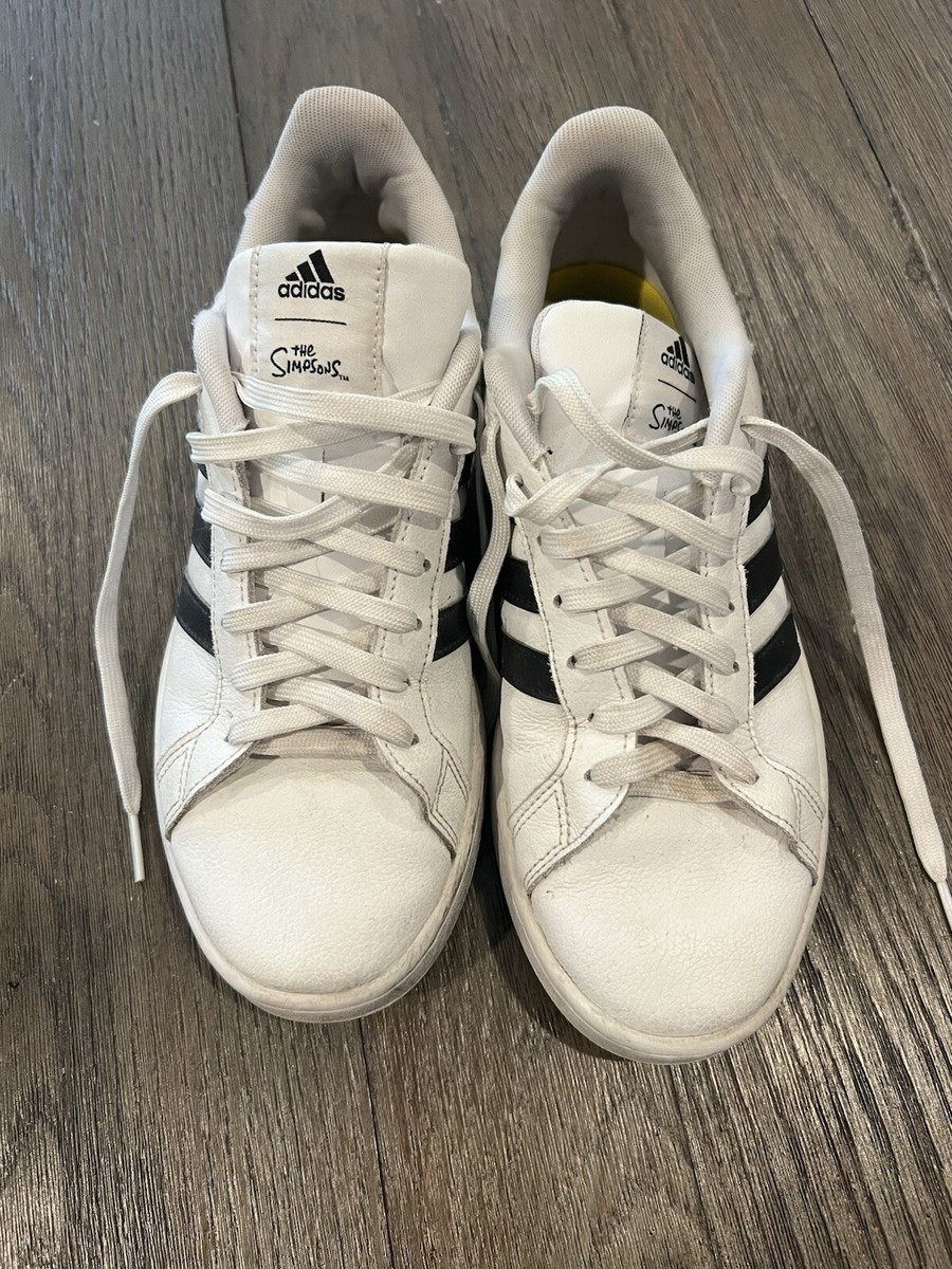 Adidas Men's The Simpsons x Advantage ‘El Barto’ BART Sneakers Shoes