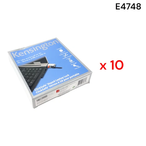 Kensington Keyed Brand New Laptop Computer Safety Lock Lot of 10 E4748