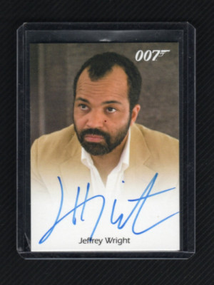 James Bond Archives 2017 Final Ed. Auto Autograph Jeffrey Wright as Felix Leiter