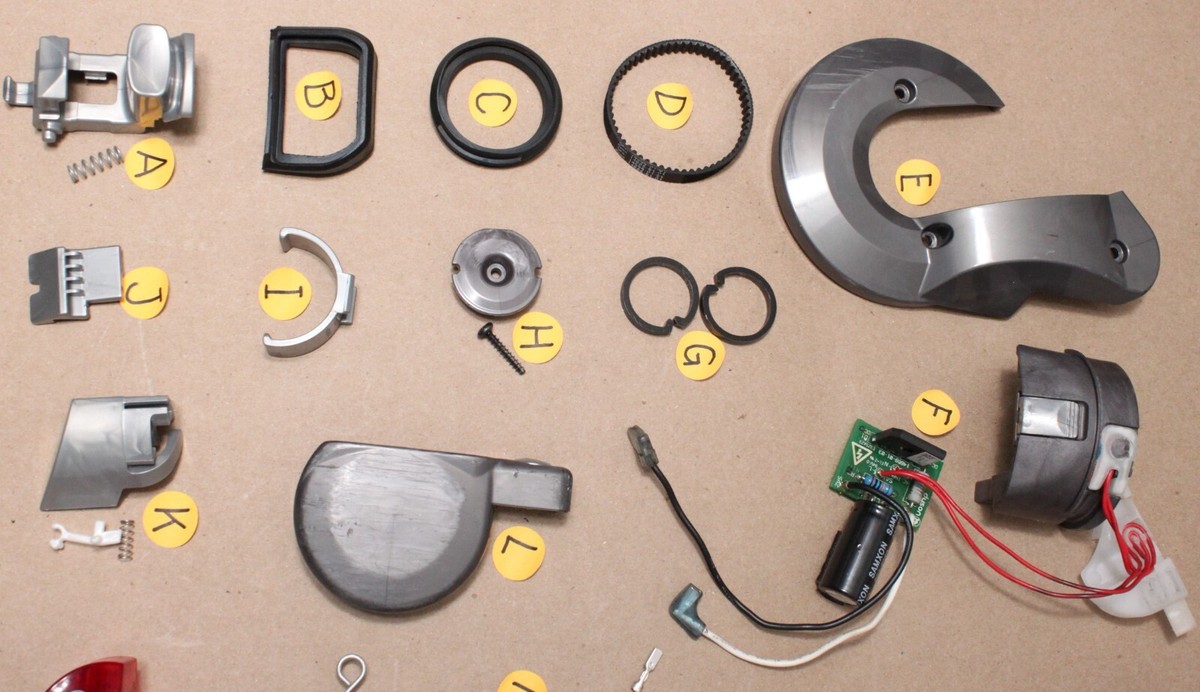Dyson DC25 掃除機パーツセット DYSON DC25 Upright Vacuum Cleaner REPLACEMENT PARTS - Choose your