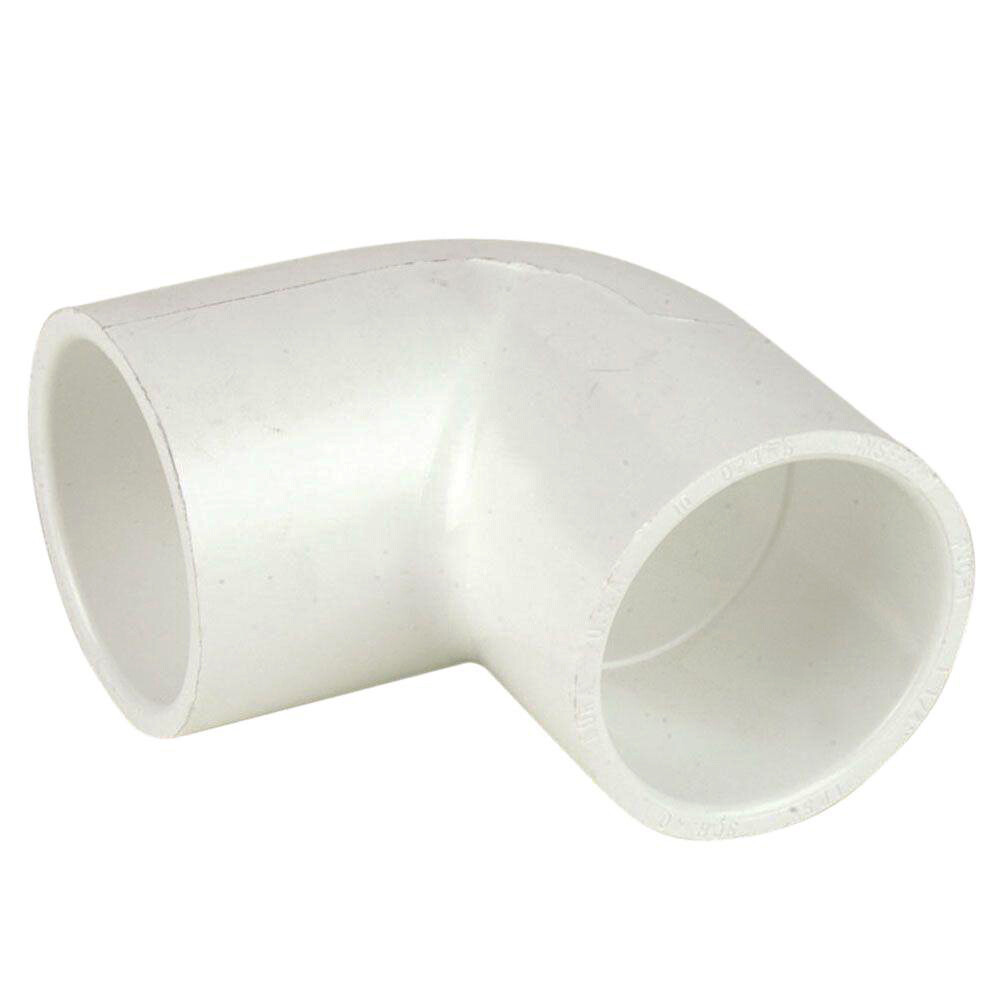 Box of 1-1/2" Schedule 40 PVC Pipe Fitting - 90 Degree Elbow - Slip x Slip