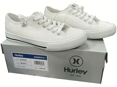 Hurley Ladies' Lace-Up Canvas Shoes 