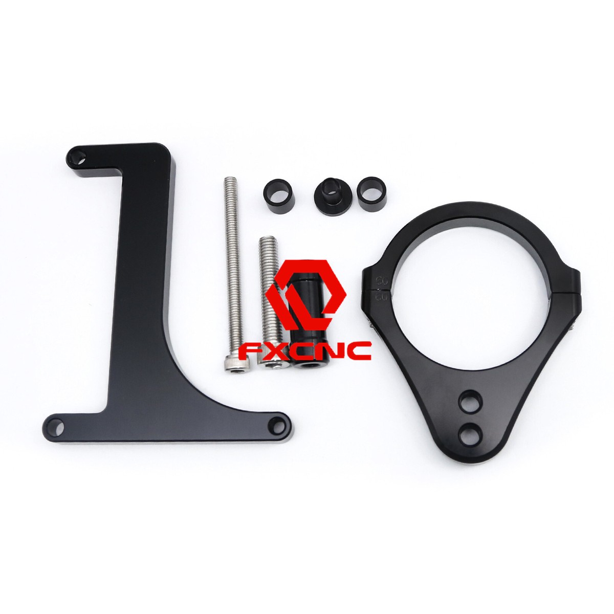 For inokim OX sub13 CNC Black+Black Steering Damper Stabilizer