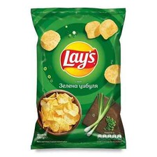 10 pack LAY'S potato chips 120 g with GREEN ONION flavor 1200 g Fast Shipping