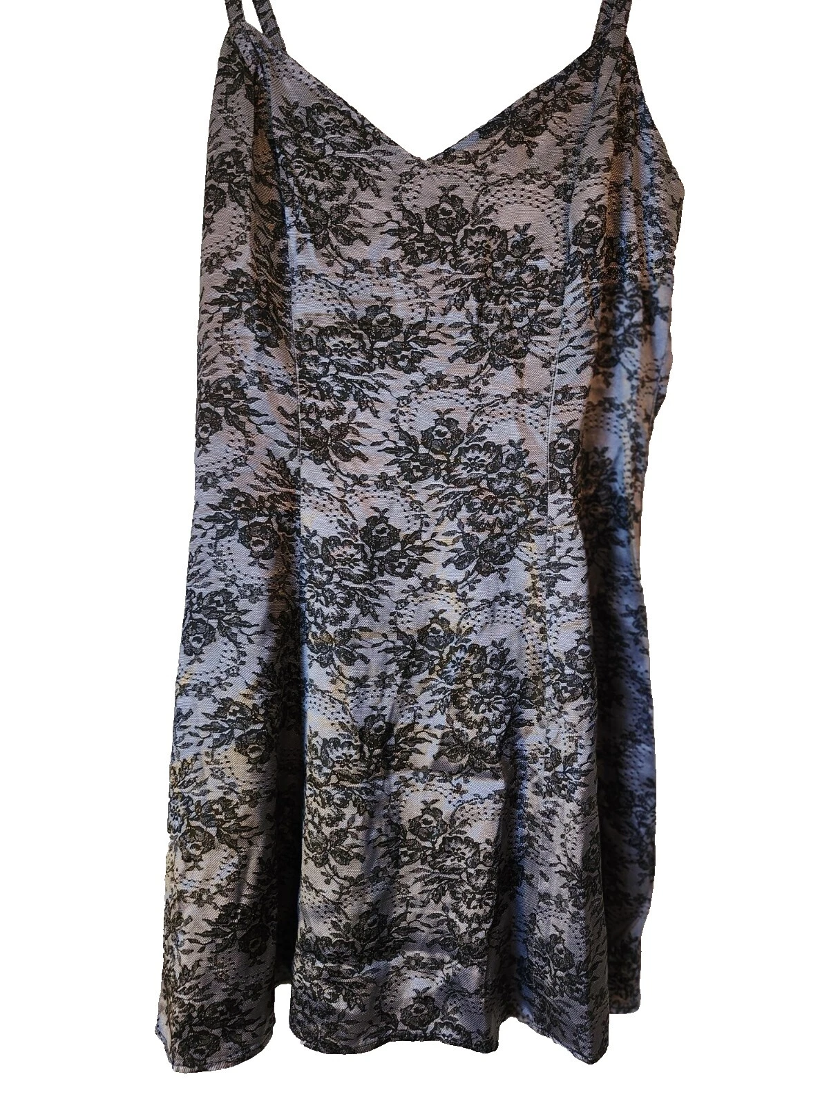 Frederick's of Hollywood Vestidos Vintage Negro para Mujeres